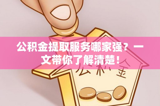 武陵源公积金提取服务哪家强？一文带你了解清楚！